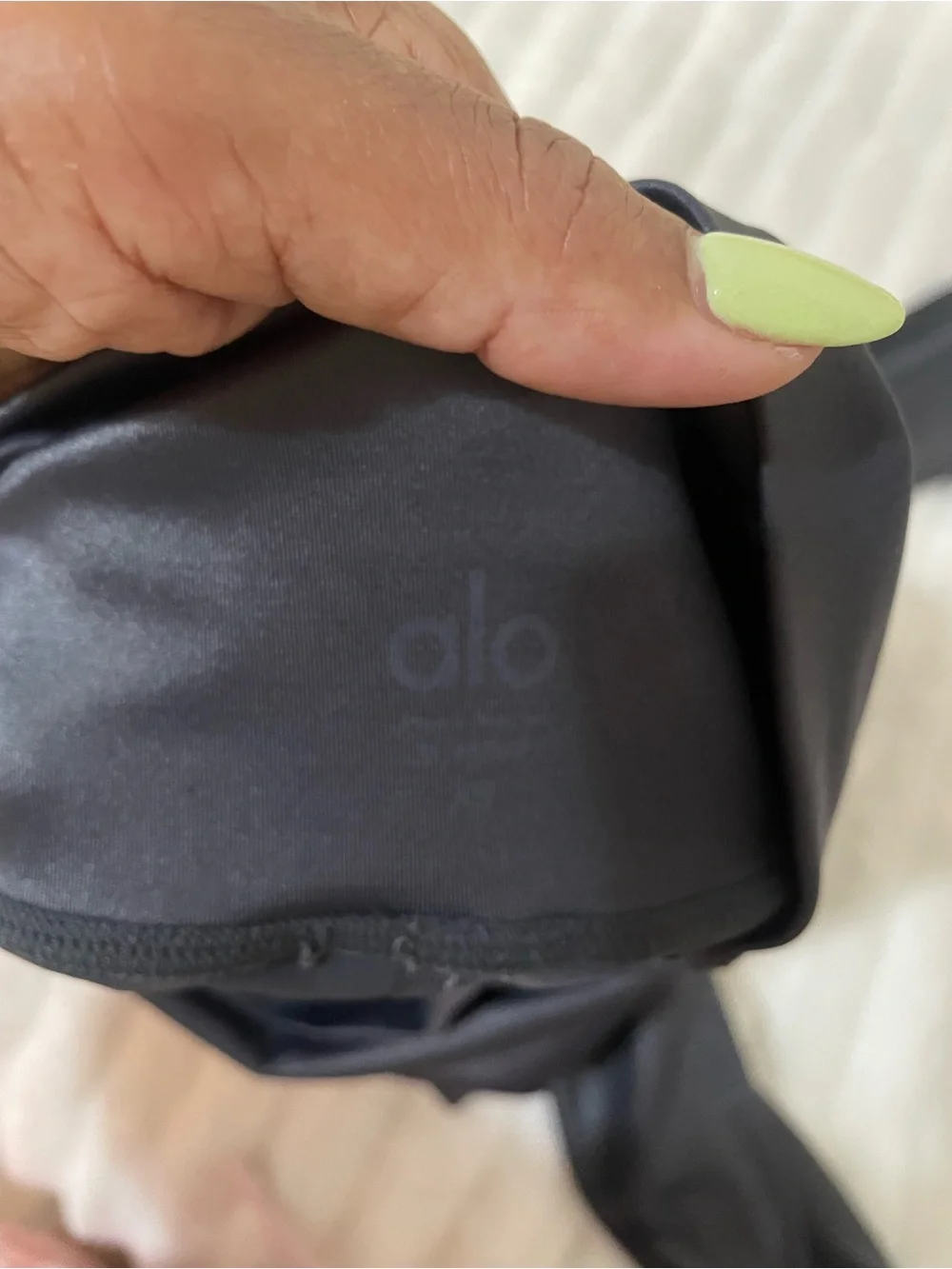 Alo yoga High-Waist Performance Leggings in Slate Gray